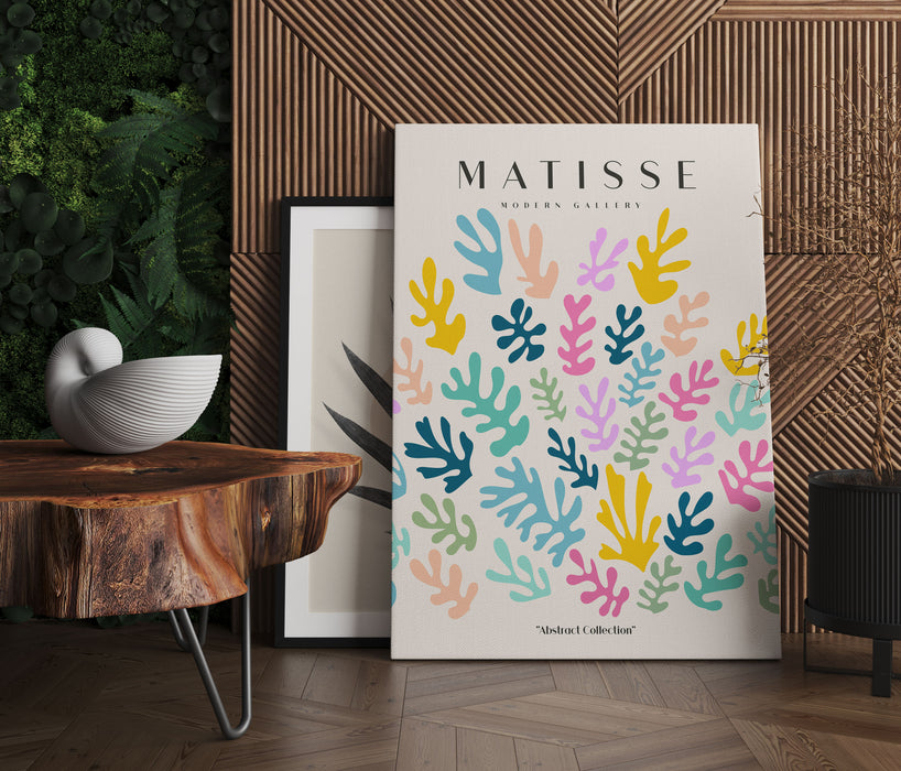 Matisse Modern Gallery  - Korallenmuster, Leinwandbild