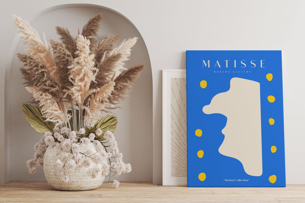 Matisse Modern Gallery  - Berge, Leinwandbild