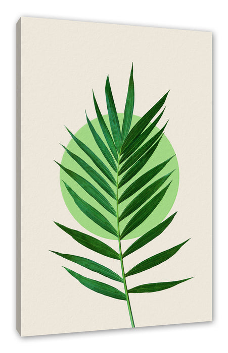 Pixxprint Modern Art Botanical - Farn VI, Leinwandbild