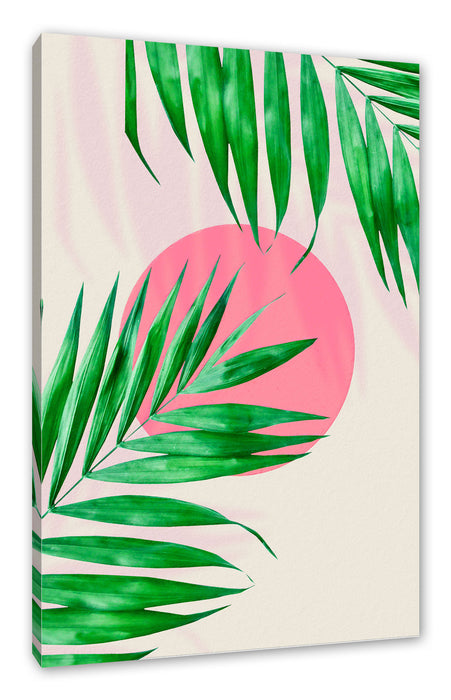 Pixxprint Modern Art Botanical - Farn VII, Leinwandbild