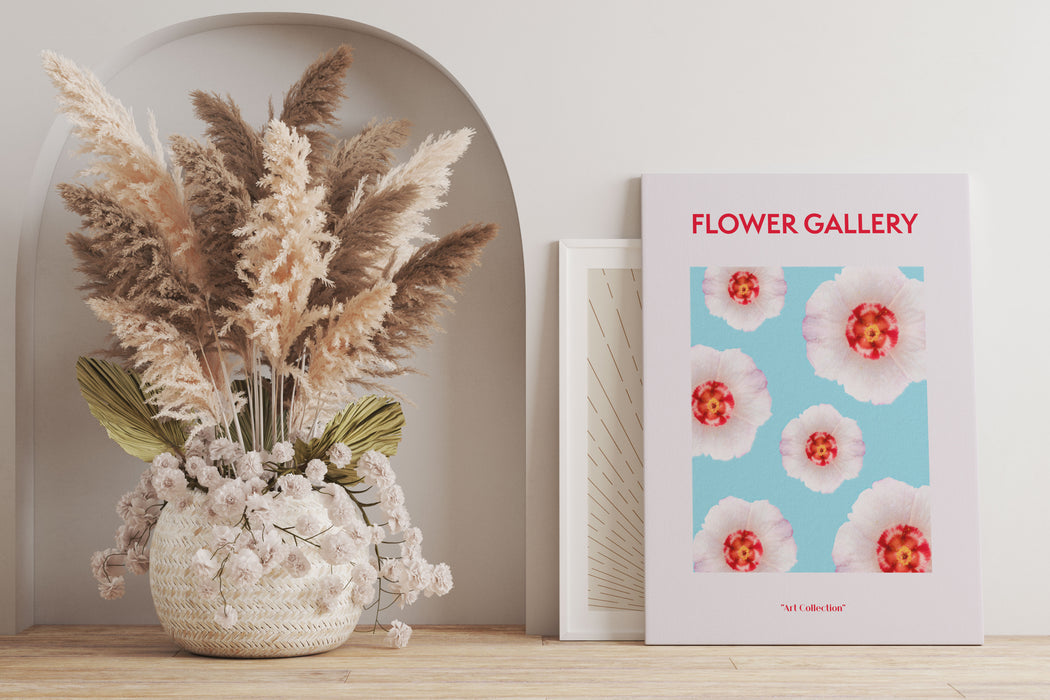 Flower Gallery  - Mohnblume, Leinwandbild