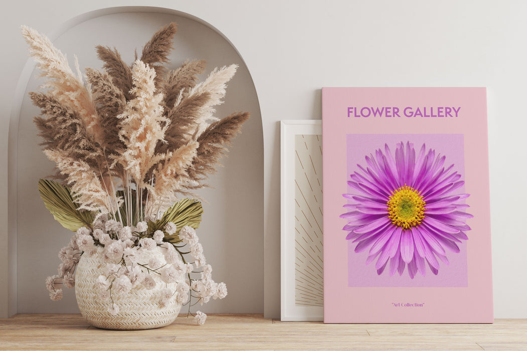 Flower Gallery  - Rosa Margerite I, Leinwandbild