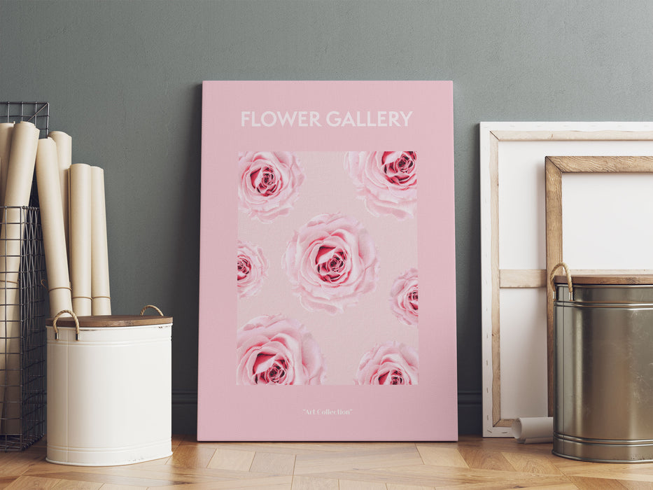 Flower Gallery  - Rosa Rose I, Leinwandbild