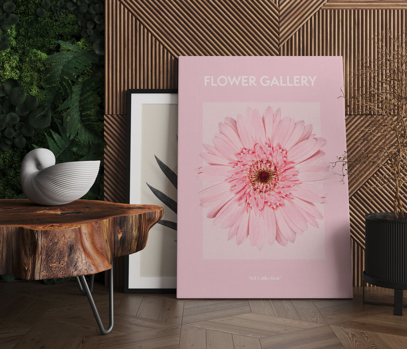 Flower Gallery  - Pinke Gerbera II, Leinwandbild