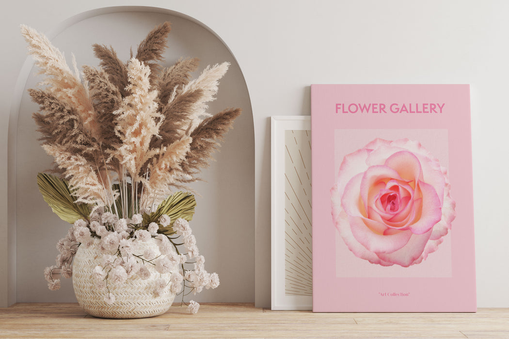 Flower Gallery  - Rosa Rose III, Leinwandbild