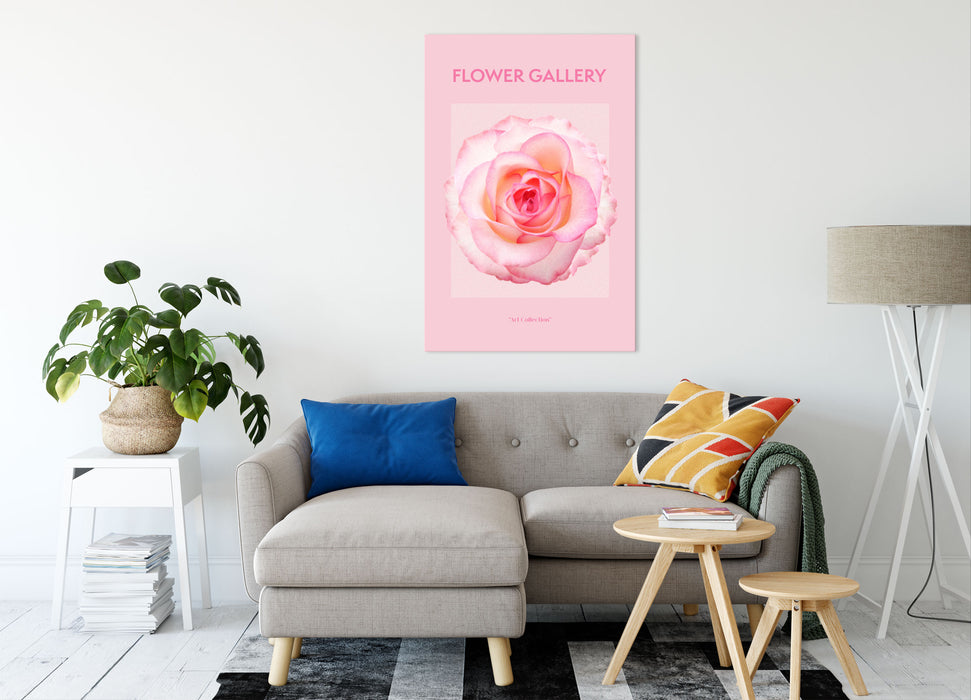 Flower Gallery  - Rosa Rose III, Leinwandbild