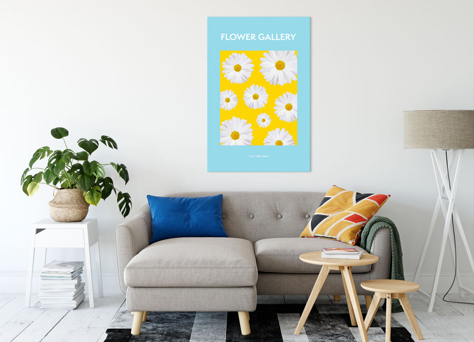 Flower Gallery  - Kamille Gänseblümchen, Leinwandbild