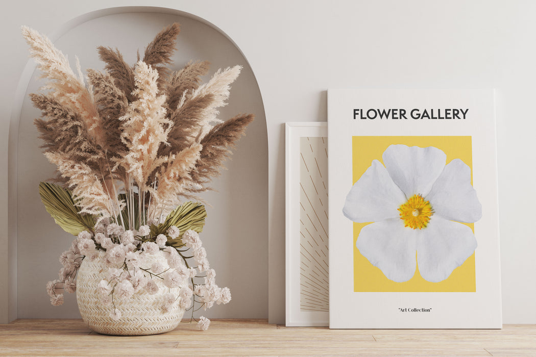 Flower Gallery  - Herbstanemone Anemone, Leinwandbild