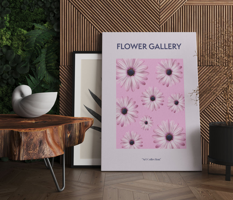 Flower Gallery  - Rosa Margerite II, Leinwandbild