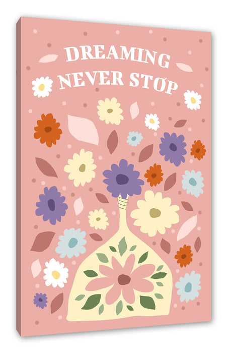 Pixxprint Hippie Art - Dreaming, Leinwandbild