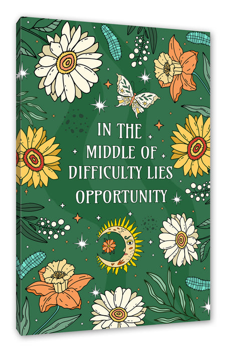 Pixxprint Hippie Art - Opportunity II, Leinwandbild