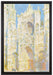 Claude Monet - Kathedrale von Rouen I  auf Leinwandbild gerahmt Größe 60x40