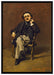 Claude Monet - Dr. Leclenché auf Leinwandbild gerahmt Größe 100x70
