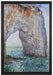 Claude Monet - Die Manneporte bei Étretat  auf Leinwandbild gerahmt Größe 60x40
