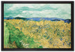 Vincent Van Gogh - Weizenfeld mit Kornblumen  auf Leinwandbild gerahmt Größe 60x40