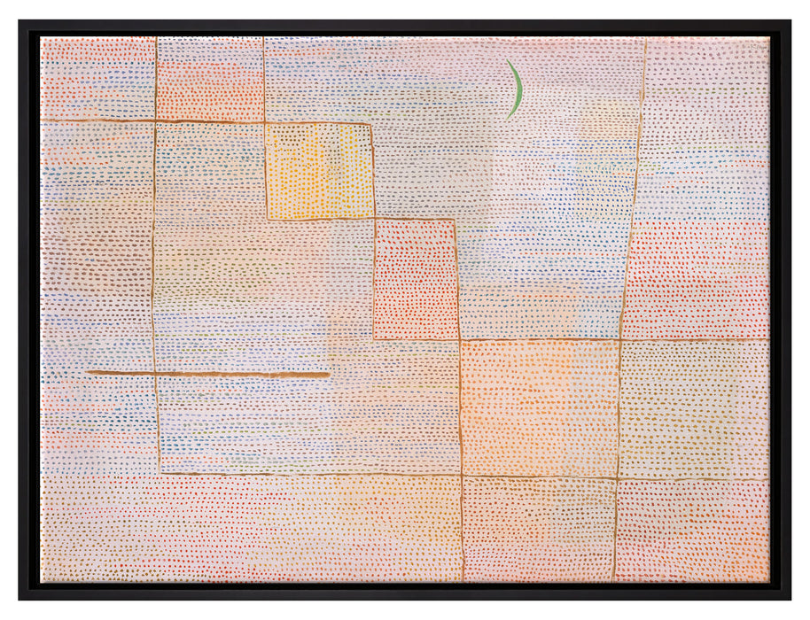 Paul Klee - Clarification  auf Leinwandbild gerahmt Größe 80x60