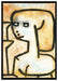 Paul Klee - Mädchen in Trauer auf Leinwandbild gerahmt Größe 100x70