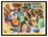 Paul Klee - Triebkraft des Waldes  auf Leinwandbild gerahmt Größe 80x60