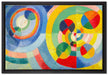 Robert Delaunay - Zirkuläre Formen  auf Leinwandbild gerahmt Größe 60x40