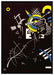 Wassily Kandinsky - Kleine Welten auf Leinwandbild gerahmt Größe 100x70