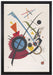 Wassily Kandinsky - Violett  auf Leinwandbild gerahmt Größe 60x40