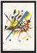 Wassily Kandinsky - Kleine Welten I  auf Leinwandbild gerahmt Größe 60x40