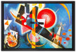 Wassily Kandinsky - Im Blau  auf Leinwandbild gerahmt Größe 60x40