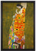 Gustav Klimt - Hoffnung II  auf Leinwandbild gerahmt Größe 60x40