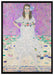 Gustav Klimt - Mäda Primavesi auf Leinwandbild gerahmt Größe 100x70