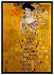 Gustav Klimt - Adele Bloch-Bauer I auf Leinwandbild gerahmt Größe 100x70