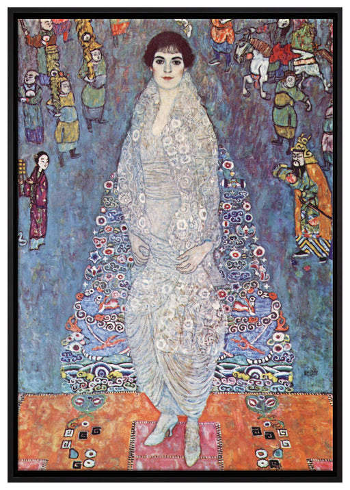 Gustav Klimt - Elisabeth Lederer auf Leinwandbild gerahmt Größe 100x70
