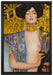 Gustav Klimt - Judith I  auf Leinwandbild gerahmt Größe 60x40