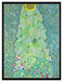 Gustav Klimt - Die Sonnenblume  auf Leinwandbild gerahmt Größe 80x60