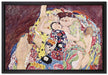 Gustav Klimt - Die Jungfrau  auf Leinwandbild gerahmt Größe 60x40