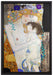 Gustav Klimt - Die drei Lebensalter einer Frau  auf Leinwandbild gerahmt Größe 60x40