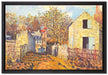 Alfred Sisley - Village de Voisins  auf Leinwandbild gerahmt Größe 60x40