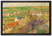 Camille Pissarro - VUE SUR LE VILLAGE D'OSNY   auf Leinwandbild gerahmt Größe 60x40
