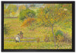 Camille Pissarro - AUTOMNE À ERAGNY   auf Leinwandbild gerahmt Größe 60x40