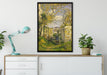 Camille Pissarro - Landscape from Pontoise  auf Leinwandbild gerahmt verschiedene Größen im Wohnzimmer