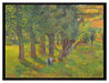 Camille Pissarro - LE CHOU À PONTOISE   auf Leinwandbild gerahmt Größe 80x60