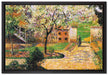 Camille Pissarro - Flowering Plum Tree Eragny  auf Leinwandbild gerahmt Größe 60x40