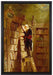 Carl Spitzweg - Der Bücherwurm   auf Leinwandbild gerahmt Größe 60x40