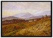 Caspar David Friedrich - Berg im Riesengebirge  auf Leinwandbild gerahmt Größe 100x70