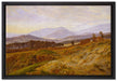 Caspar David Friedrich - Berg im Riesengebirge   auf Leinwandbild gerahmt Größe 60x40