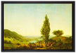 Caspar David Friedrich - Der Sommer Landschaft mit Lie  auf Leinwandbild gerahmt Größe 60x40
