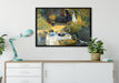 Claude Monet - Die Mittagsmahlzeit  auf Leinwandbild gerahmt verschiedene Größen im Wohnzimmer