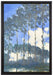 Claude Monet - Pappeln an der Epte III   auf Leinwandbild gerahmt Größe 60x40