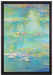 Claude Monet - Seerosen  X  auf Leinwandbild gerahmt Größe 60x40