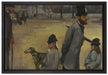 Edgar Degas - Place de la Concorde  auf Leinwandbild gerahmt Größe 60x40