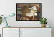 Edvard Munch - Der Tag danach  auf Leinwandbild gerahmt verschiedene Größen im Wohnzimmer